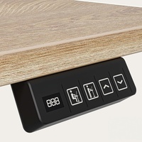 Escritorio Elevable con Doble Motor, Mesa de Computadora de Altura Ajustable, Moderno y Fácil de Montar, para Oficina y Dormitorio