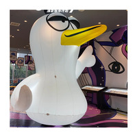Modèle de personnage gonflable personnalisé (oie/canard) – Grande mascotte gonflable IP pour centres commerciaux, expositions, événements et décorations de lieux photo