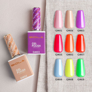 Marca <span class=keywords><strong>BIOLA</strong></span> DE ALTO pigmento, salón de larga duración, kit de gel para uñas, juego de uñas de gel, esmalte de gel con precio directo de fábrica - Product Image 6