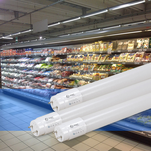 Toppo 5 Year Warranty Ce Cb 4ft Led Batten Tube Lights Garage Shop Led Tube Lighting T8 Led Tube With Emergency
