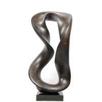 Sculpture d'animal en bronze de grande taille pour l'extérieur, statue d'aigle en vente