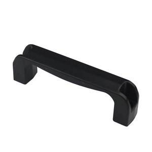 Puxadores de Porta de Plástico ABS Ergonômicos de Alta Resistência e Fácil Instalação, Acabamento Preto, 2 Tamanhos para Câmara de Teste de Forno, Exterior e Externo - Product Image 4