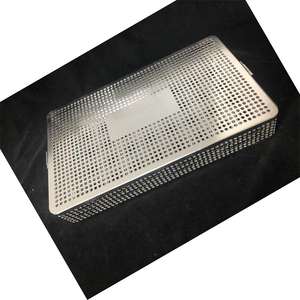 Cestello di Sterilizzazione in Rete Metallica di Acciaio Inossidabile 304 316 per <span class=keywords><strong>Autoclave</strong></span> Medica - Product Image 1