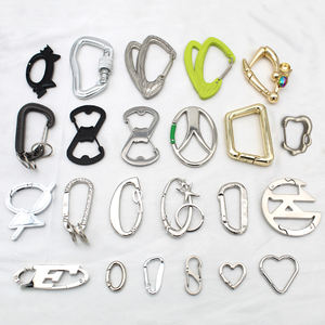 سلسلة مفاتيح عالية الجودة حلقة laveros الثقيلة اللون حسب الطلب أي شكل على شكل نجمة حلقة تسلق المفاتيح - Product Image 2