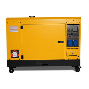 9kw 912cc Top-Rated Ultra Silent Double Cylinder <b>Generator</b> Set Heavy Duty Emergency Backup Power Home Outdoor Use - Product Image 1
