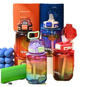 Vaso de Agua Portátil Desechable de Gran Capacidad para Deportes de <span class=keywords><strong>Verano</strong></span> y Campamento, Diseño de Barril Ton Ton, Elegante para Campistas Hombres y Mujeres - Product Image 2