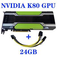 Kartu Grafis NVIDIA K80 24G GPU untuk AI, Deep Learning, dan Komputasi Profesional K80 24GB
