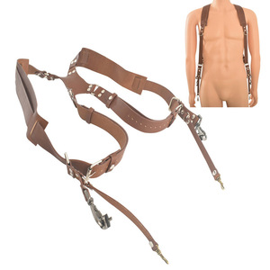 Correa de Hombro Profesional para Cámara, de Cuero Marrón, Capacidad de Carga de 6-10 Kg, Talla Única, para Equipo de Fotografía - Product Image 3