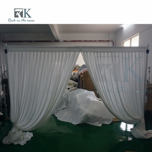 Easy Install Pipe and Drape Kit Backdrop for Trade show Booth Wedding Decor - Product Image 5