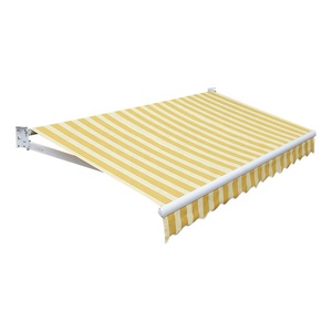 Auvent rétractable pour patio et balcon, protection solaire extérieure, structure <span class=keywords><strong>en</strong></span> fer et aluminium avec toile <span class=keywords><strong>en</strong></span> polyester, <span class=keywords><strong>en</strong></span> promotion - Product Image 4