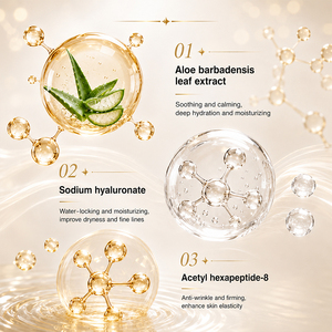 Mascarilla Facial de Cristal Antiarrugas con Baba de Caracol y Colágeno de Marca Privada KORMESIC, 30 ml, Halal, Natural, Hidratante - Product Image 5