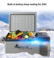 Réfrigérateurs de camping portables électroniques 12v C20 de la marque Toby, nouvelle vente chaude, 20L, compresseur DC, glacière compacte, mini réfrigérateur