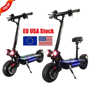 european warehouse 60km/h q25 ebike 5800w 11in electric on sale kick escooter 100km