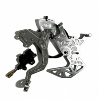 Kit de frein arrière CNC KOTORQ pour Talaria XXX X3, support de double étrier, mise à niveau pour moto électrique tout-terrain à fixation par boulons