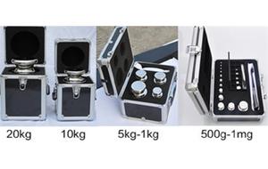 종류 M1 1mg-20kg 실험실 균형 가늠자 표준 고정되는 스테인리스 시험 구경측정 무게 - Product Image 3