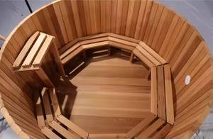 Bain à remous <span class=keywords><strong>en</strong></span> <span class=keywords><strong>bois</strong></span> massif <span class=keywords><strong>de</strong></span> style traditionnel <span class=keywords><strong>de</strong></span> haute qualité, poêle à <span class=keywords><strong>bois</strong></span> pour usage extérieur, spa - Product Image 2