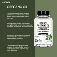 Capsules de vitamines personnalisées en usine, soutien immunitaire, santé intestinale, extrait d'herbes, OEM/ODM pour adultes, non destiné aux femmes enceintes
