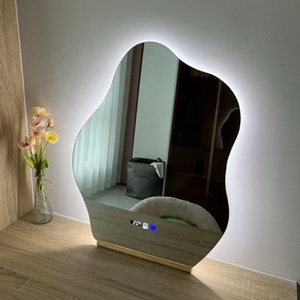 Hot Selling Creative <strong>Art</strong> <strong>Deco</strong> Silver Touch Screen Decor Led <strong>Mirror</strong> with Time Display for Writing/Study Desks &amp; Dressing Tables - Product Image 6