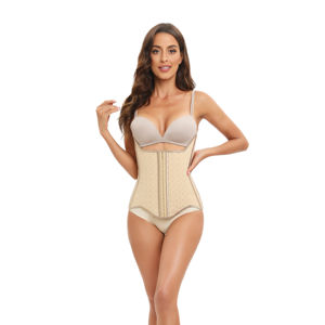 Faja Reductora de Cintura y Abdomen de Látex Langqin para Mujer, Talla Grande, Transpirable, Ecológica, Moldeadora de Cuerpo <span class=keywords><strong>Completo</strong></span>, ODM - Product Image 4