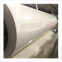 Panneaux muraux en fibre de verre RAL 9003 avec gelcoat, imperméables, ignifuges B2, épaisseur 1,2-4 mm, service de découpe