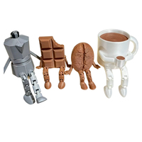Figurines d'anime 3D imprimées sur mesure à haute réduction, mini-modèles de jouets 3D imprimés en vrac pour présentoirs