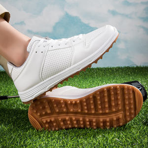 Özel kaymaz deri erkek spor ayakkabı su geçirmez retro <span class=keywords><strong>golf</strong></span> ayakkabısı bayanlar <span class=keywords><strong>Golf</strong></span> ayakkabıları adam - Product Image 4
