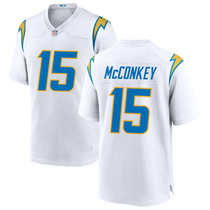 Maillots de football américain personnalisés 2026 blancs Los Angeles, uniformes brodés pour jeunes, vêtements de sport avec logos - Product Image 4