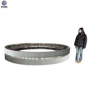 Fábrica de China Procesamiento profesional Personalizado Gran diámetro Herringbone Bull Engranajes Anillo Diente Herringbone Gear Ring - Product Image 1