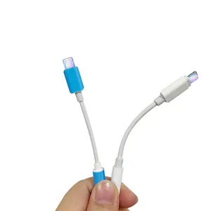 ऑडियो एडाप्टर अभियोक्ता केबल iPhone के लिए 12 11X8 7 iPhone के लिए 6 दोहरी हेड फोन्स औक्स केबल कनवर्टर 10 चार्ज फाड़नेवाला