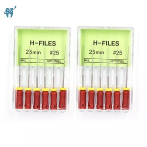 [Aifan nha khoa] nha khoa tập tin trong nội nha thép không gỉ 6 cái nha khoa H tập tin - Product Image 6