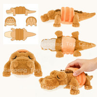 Peluche Mascotte Personnalisable pour Enfants, Matériaux Non Toxiques, Crocodile en Peluche, Enregistrable
