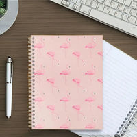 Reliure spirale personnalisée couverture PP rigide Carnet de notes A6 Business School Office Gift Diary avec logo et couleur personnalisée