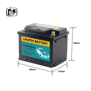 Batterie au lithium rechargeable DJS-1260E 12V 60Ah - Énergie 760Wh - Garantie 5 ans pour camping-car et démarrage automobile - Product Image 2