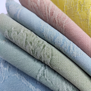 Tela suave Bomar, oferta a <span class=keywords><strong>precio</strong></span> de mercado, muestras gratis, cortinas de seda de <span class=keywords><strong>lino</strong></span>, tela jacquard de cortina para el hogar, textil, rollo de tela de <span class=keywords><strong>lino</strong></span> - Product Image 4