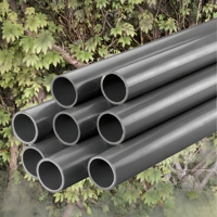 Tuyaux en PVC du fabricant, petit diamètre 16mm 25mm 50mm 63mm, couleur gris noir, haute pression, durables, écologiques, anti-UV