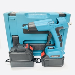 21V High <b>Power</b> Cordless Hot Melt Glue Gun Rechargeable Lithium Hot Glue Gun Portable Home Graft Repair <b>Tool</b> Heat Guns - Product Image 4