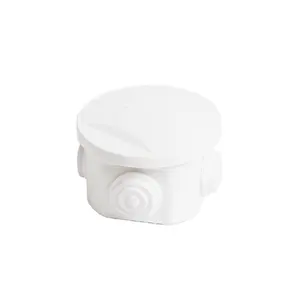 Ip65外壳电气控制箱小型塑料工程防水预留孔接线盒电动户外200*100*70