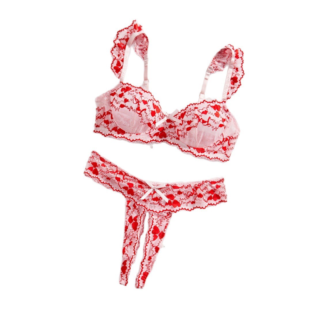 Buy Bra Panty Garter Set Customizable Soft Cups | Alibaba.com