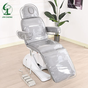 Jincheng Luxe Gris Salon Meubles Esthéticienne Aime Le Visage Chaise Lit Électrique Beauté Lit 3/4 Électrique Lit De Massage. - Product Image 3