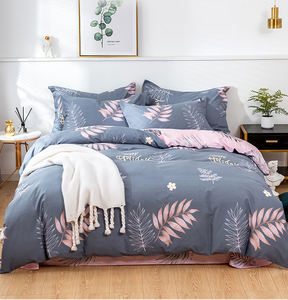 Parure de lit en tissu 100% coton, ensemble de literie bon marché pour filles, housse de couette personnalisée, vente en gros - Product Image 4