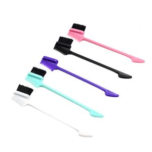 Brosse à cheveux Maxfree Styling en plastique pour cils et contrôle des bords, brosse à touffes pour le nettoyage et le coiffage des cheveux - Product Image 4