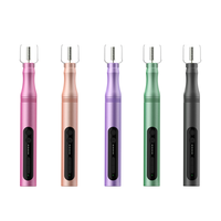 Ponceuse à ongles rechargeable à vitesse réglable 0-10000 tr/min, système de lime électrique portable en acier pour le soin des ongles naturels et acryliques