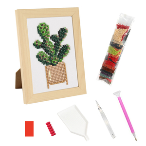 ภาพวาด<span class=keywords><strong>เพชร</strong></span>เม็ด<span class=keywords><strong>เล็ก</strong></span>5D แบบกำหนดเองสำหรับเด็กสีเขียวกระถางประดับ<span class=keywords><strong>เพชร</strong></span>เม็ด<span class=keywords><strong>เล็ก</strong></span>สำหรับของเล่นเพื่อการศึกษา - Product Image 3