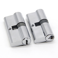 Clés en laiton standard Euro cylindre de serrure de porte en laiton massif mortaise bon prix cylindres serrure de porte en aluminium avec clé