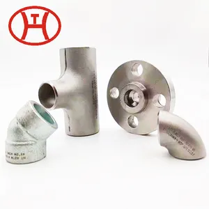 Customized Stainless Steel Pipe Fitting ASTM A403/A403M WP304 WP316 Long Radius 6'' Sch80 Elbow