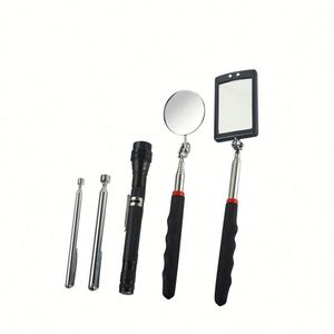 Kit With <b>Tools</b> 5 Piece Inspection Mirror and Lighted <b>Pick</b>-<b>Up</b> <b>Tool</b> Set Promotional Gift - Product Image 4