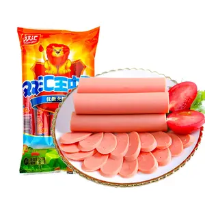 Niedriger Preis 35G pro Stück 10 Stück pro Beutel Fleisch-und Geflügelfleisch-Snacks Instant-Schinken wurst