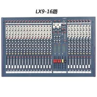 Console de Mixage Audio Professionnelle Haute Qualité LX9-16/LX9-24/LX9-32, 16/24/32 Canaux pour Spectacle Vivant/Concert sur Scène