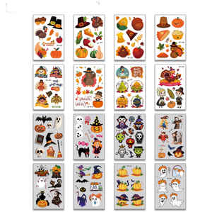 Tatuajes Temporales Removibles al por Mayor, Aceptan Diseños Personalizados, Tatuajes a Prueba de Agua, Adhesivos de Tatuajes para Niños y Adultos, Halloween - Product Image 3