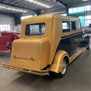 Coche Eléctrico de Turismo Vintage de Lujo de Baja Velocidad con Elegante Diseño Bicolor para Eventos y Desfiles - Product Image 1